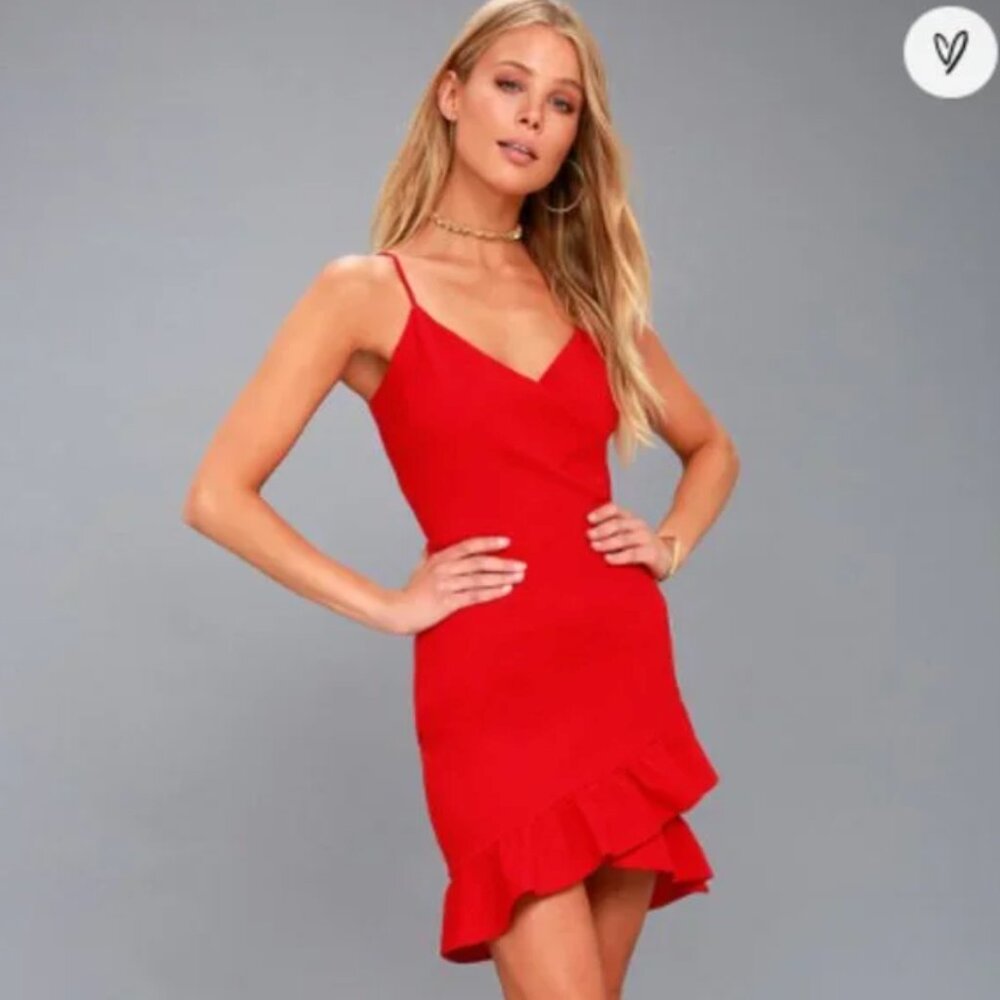 lulus | New With Tags |  Red Bodycon Dress